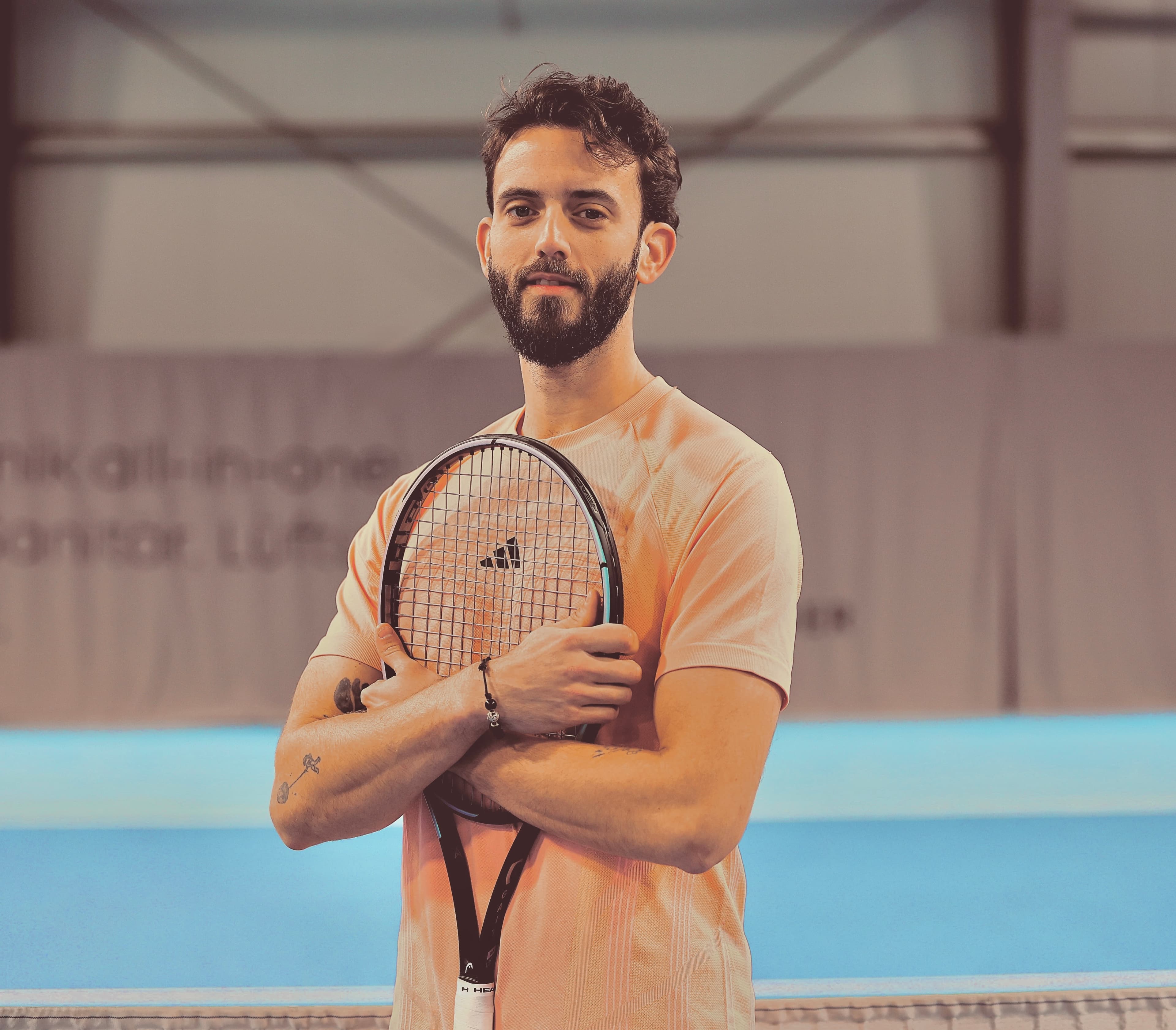 Tennis-Trainingseinheit